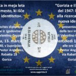 20 anni di Europa vicina – “Gorizia ed il confine del 1947: la città alla ricerca di una nuova identità” – mercoledì 13 marzo